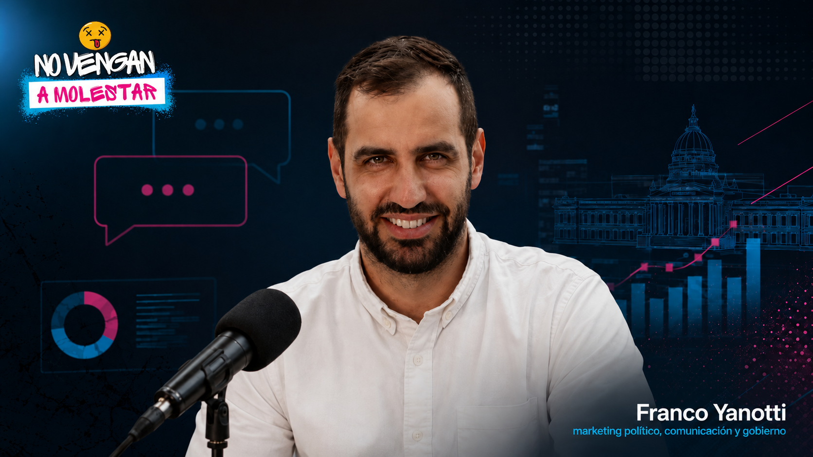 Imagen 1 de El que gana con un estilo comunicativo no puede cambiarlo sin pagar un costo: Franco Yanotti sobre los límites del marketing político